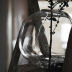 Pebble Vase, Clear Large