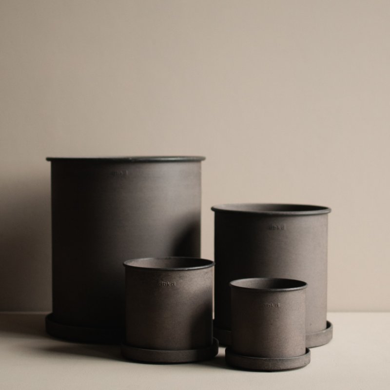 Plant Pot Large 2-set, Brun