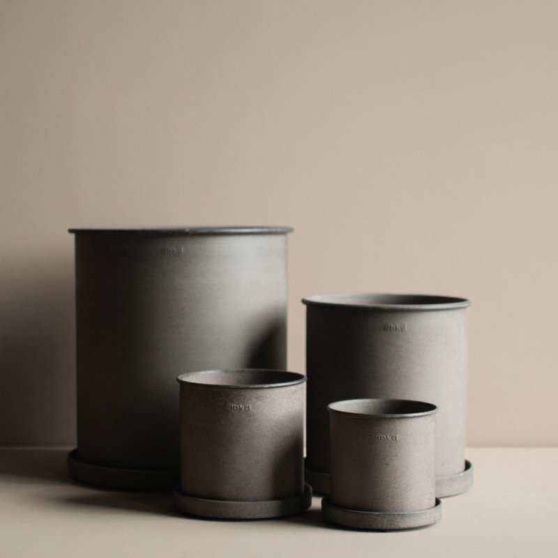 Plant Pot Large 2-set, Beige