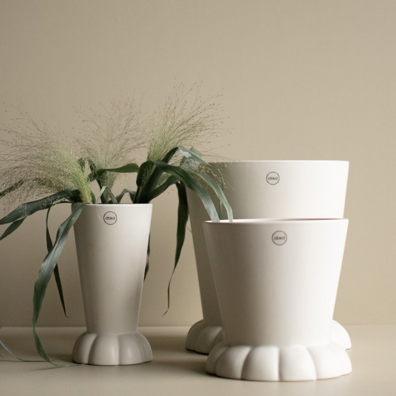 Flora Pot large - creme