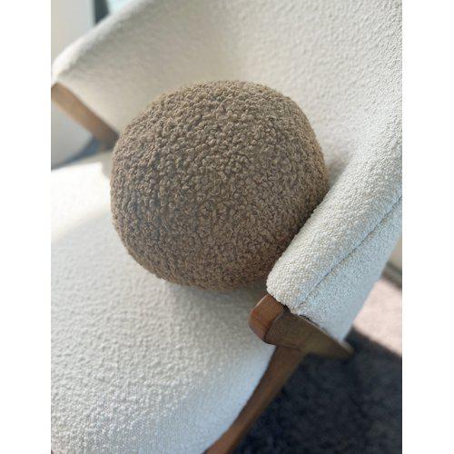 Elsie Prydnadskudde 25 cm, Beige