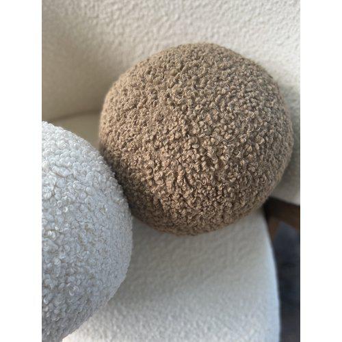 Elsie Prydnadskudde 25 cm, Beige