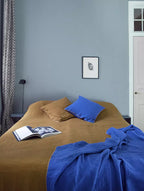 Evy vävd filt 130x190 cm, Ginger