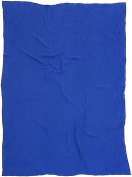 Evy vävd filt 260x260 cm, Cobalt