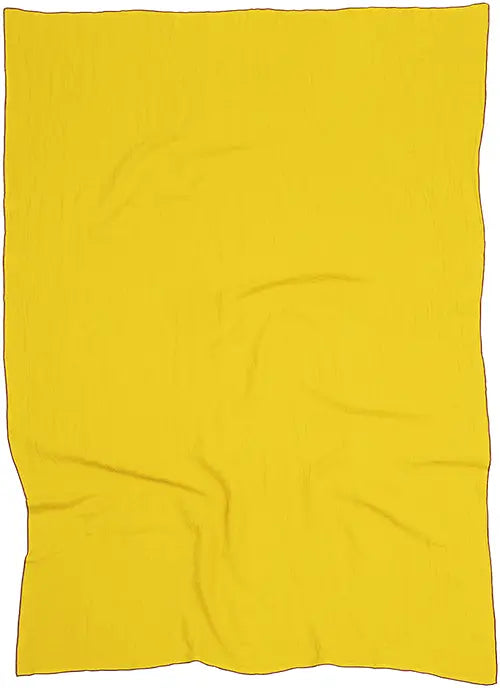 Evy vävd filt 130x190 cm, Lemon