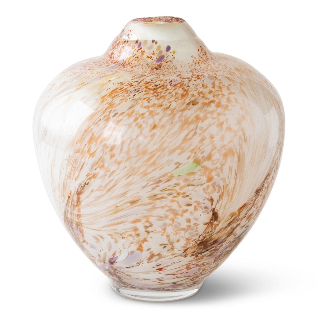 Magnor - Unik Skulptur Konstglass Brun Multi Stor 31 cm