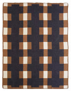 Marta ullfilt 130x180 cm, Brown