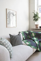 Marta ullfilt 130x180 cm, Green