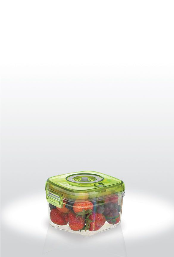 Vacucraft Förvaringsburk med Pump, 0,7 L