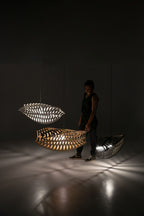 Toru Taklampa Medium, Bambu