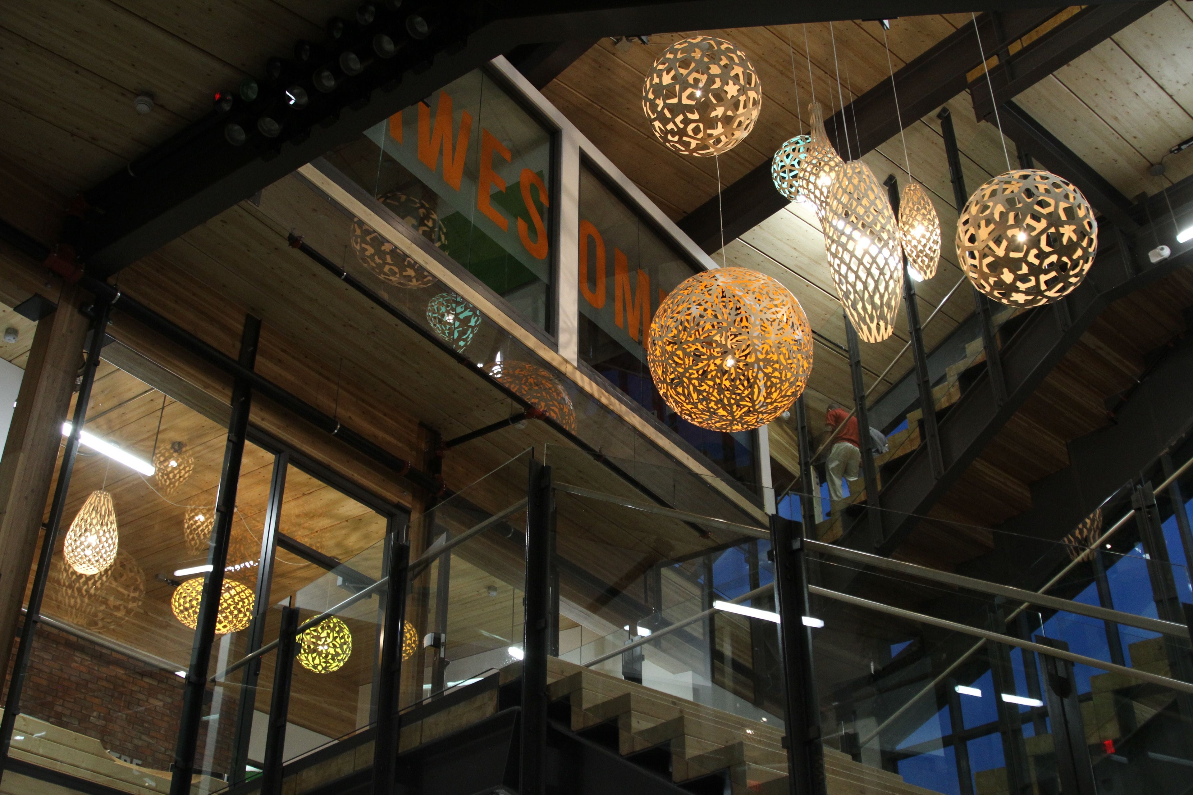 Sola Taklampa 1350mm, Lime