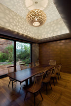 Snowflake Taklampa 800mm, Black 2 Side