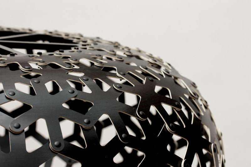 Snowflake Taklampa 1000mm, Lime