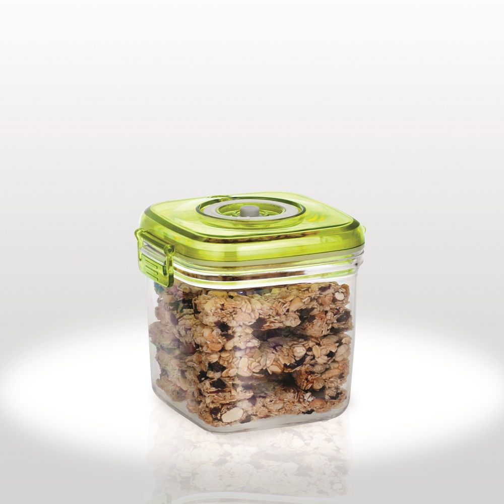 Vacucraft Förvaringsburk med Pump, 1,35 L