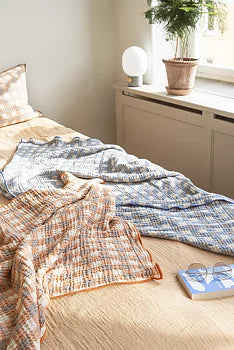 Pomme filt 130x170 cm, Blue