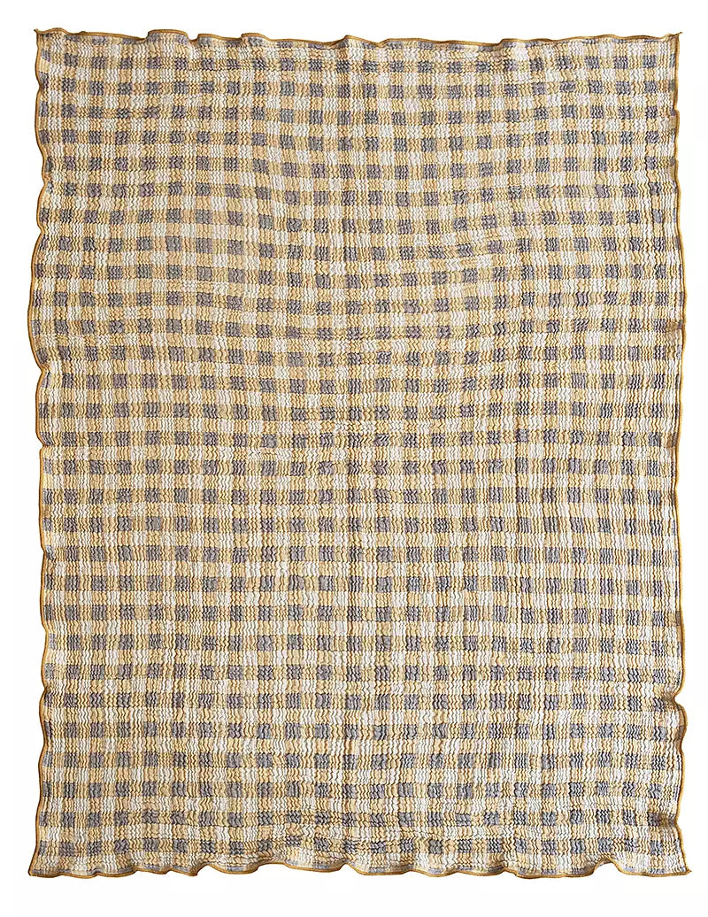 Pomme filt 130x170 cm, Yellow