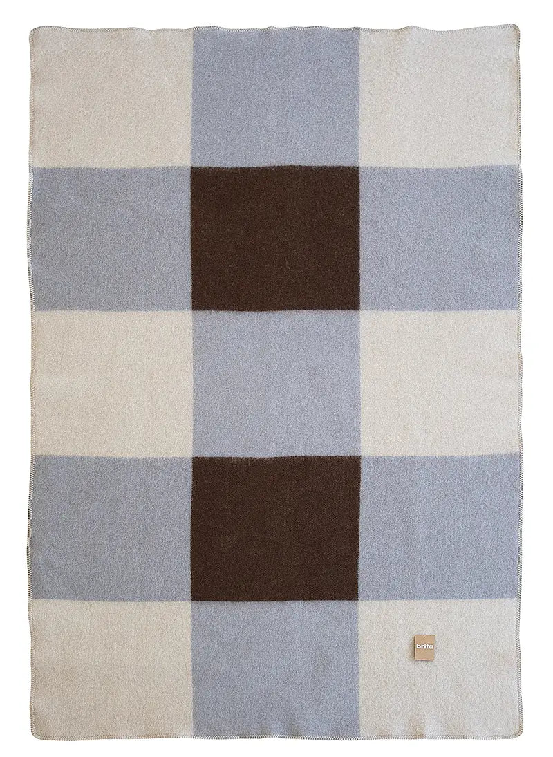 Pop ullfilt 130x200 cm, Blue