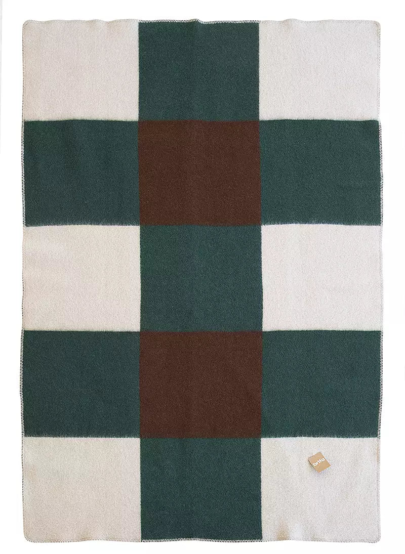 Pop ullfilt 130x200 cm, Green