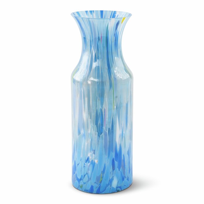 Magnor – Swirl karaffel/vas blå multi 1,4 l / 27 cm