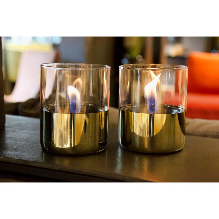 TenderFlame - Lilly - Bordlykta 10, 2-pack - 0,25 l