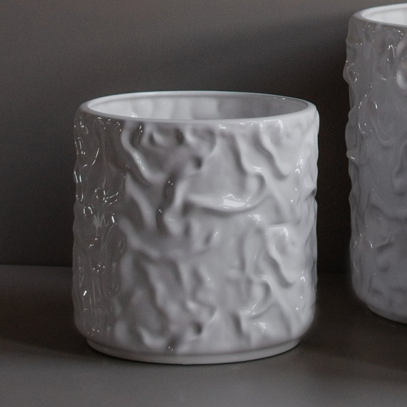 Swoon Kruka Shiny White, Medium