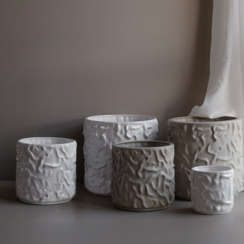 Swoon Kruka Shiny White, Medium