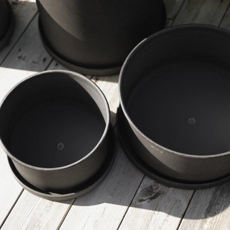 Plant Bowl 2-set, Svart